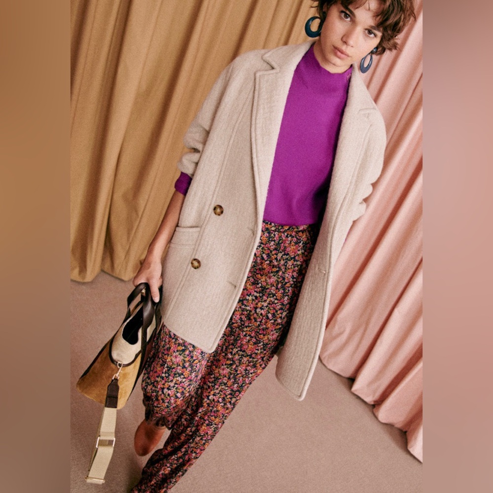 Sezane Harry Coat 34 XS